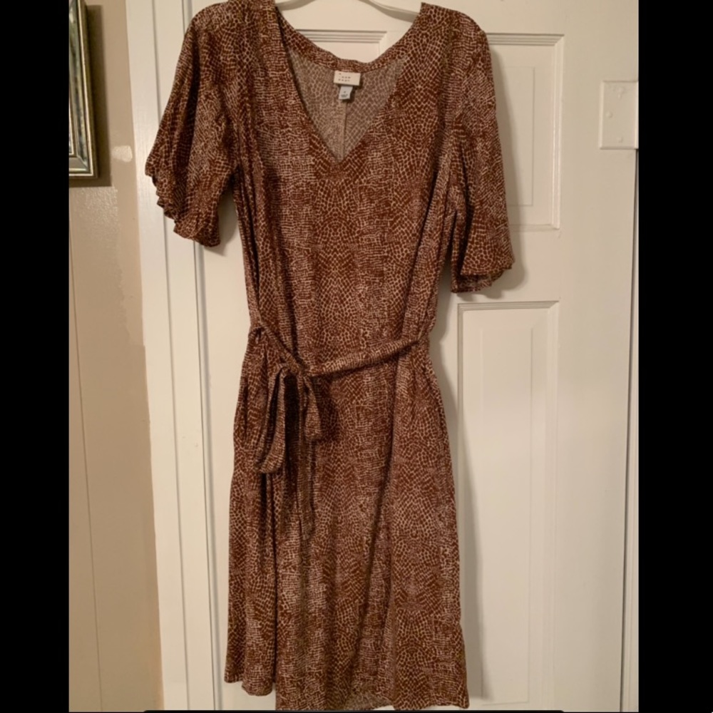A New Day Patterned Dress